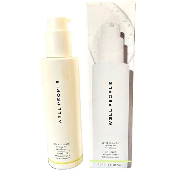 W3ll People Juice Cleanse Well Soothing Aloe Face Cleanser Nourish Gel 3.78oz - Picture 1 of 3